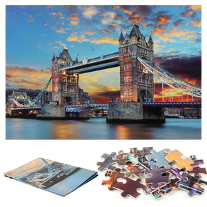 Tower Bridge Wooden 1000 Piece Jigsaw Puzzle Toy For Adults and Kids