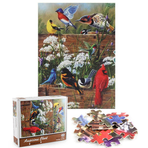 Auspicious Chant Wooden 1000 Piece Jigsaw Puzzle Toy For Adults and Kids