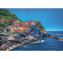Cave City near Sea Wooden 1000 Piece Jigsaw Puzzle Toy For Adults and Kids