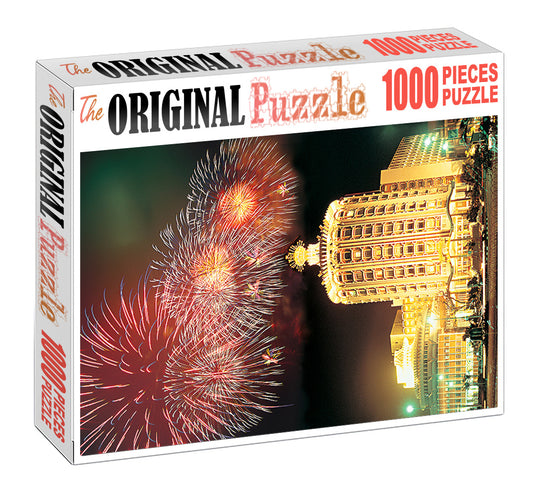 Hotel of Bubai is Wooden 1000 Piece Jigsaw Puzzle Toy For Adults and Kids