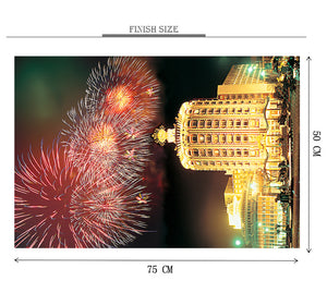 Hotel of Bubai is Wooden 1000 Piece Jigsaw Puzzle Toy For Adults and Kids