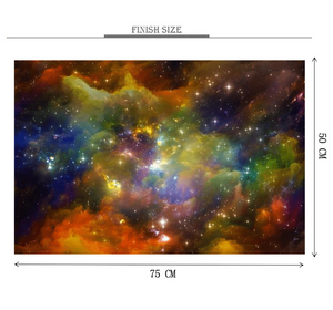 Constilation Universe Wooden 1000 Piece Jigsaw Puzzle Toy For Adults and Kids