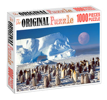 Penguins is Wooden 1000 Piece Jigsaw Puzzle Toy For Adults and Kids