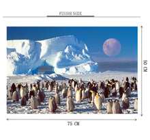 Penguins is Wooden 1000 Piece Jigsaw Puzzle Toy For Adults and Kids