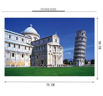 Tower of PISA is Wooden 1000 Piece Jigsaw Puzzle Toy For Adults and Kids