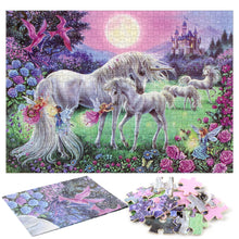 Pink Unicorn Wooden 1000 Piece Jigsaw Puzzle Toy For Adults and Kids