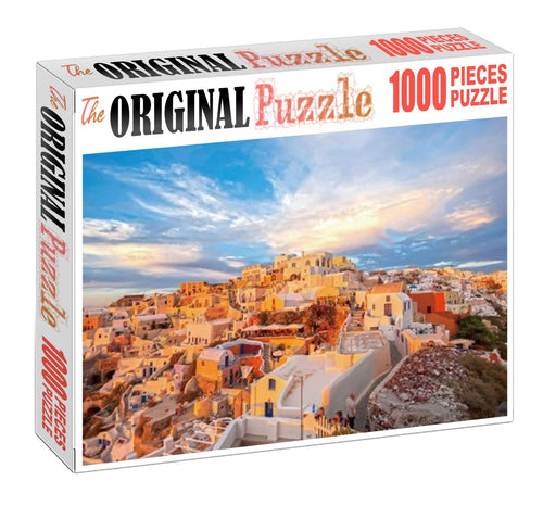 A Sunny Day Landscape Wooden 1000 Piece Jigsaw Puzzle Toy For Adults and Kids