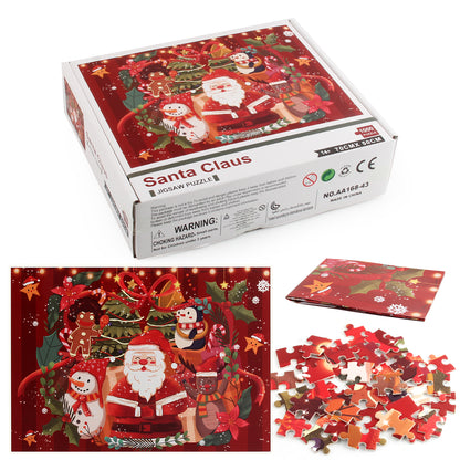 Santa Claus Wooden 1000 Piece Jigsaw Puzzle Toy For Adults and Kids