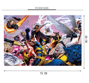 X-Men Origin is Wooden 1000 Piece Jigsaw Puzzle Toy For Adults and Kids