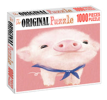 Piglet Potrait Wooden 1000 Piece Jigsaw Puzzle Toy For Adults and Kids