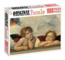 Cupid Thinking is Wooden 1000 Piece Jigsaw Puzzle Toy For Adults and Kids