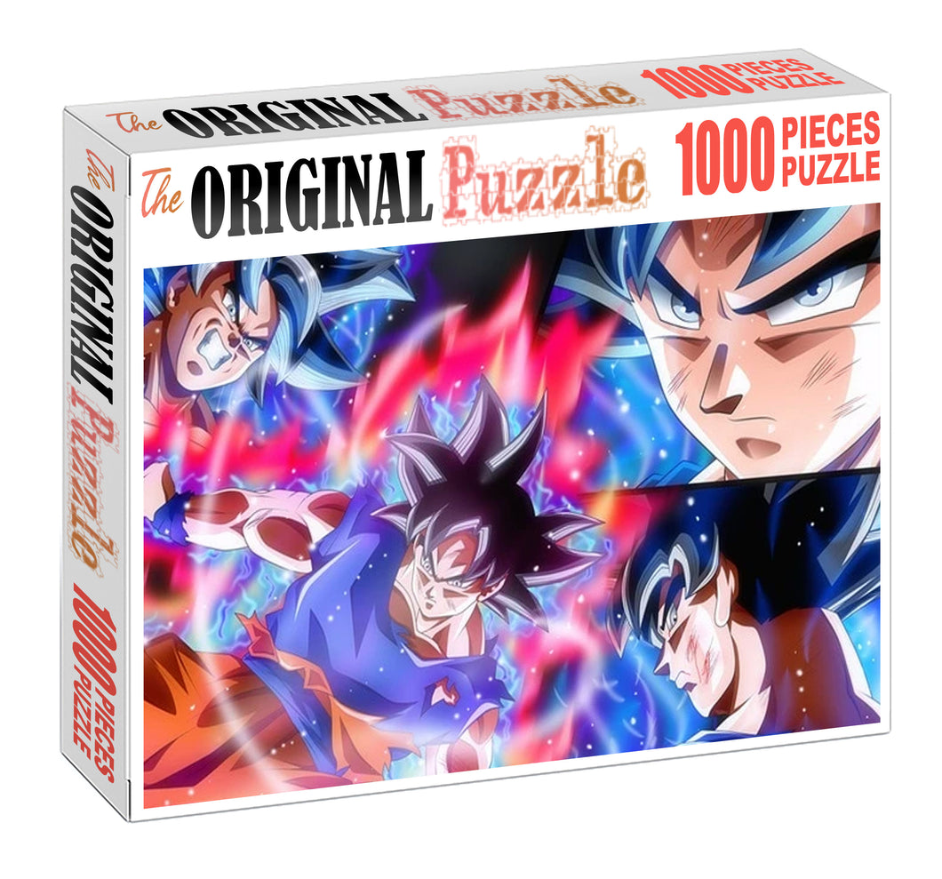 Goku Power Wave Wooden 1000 Piece Jigsaw Puzzle Toy For Adults and Kids
