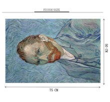Painting of a Sad Man is Wooden 1000 Piece Jigsaw Puzzle Toy For Adults and Kids