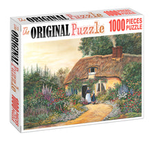 Village Girl is Wooden 1000 Piece Jigsaw Puzzle Toy For Adults and Kids