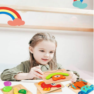 Wooden Puzzles For Toddlers