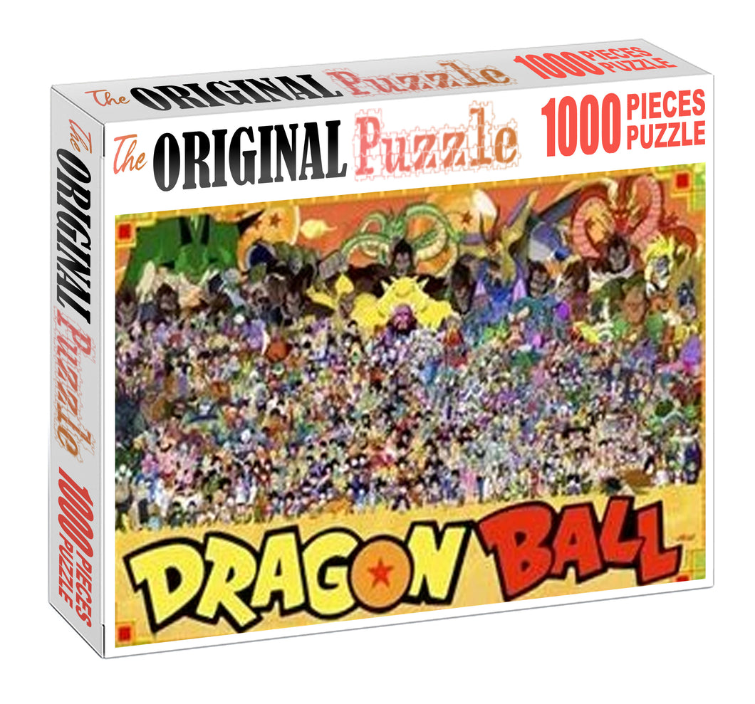 Dragon Ball Series Wooden 1000 Piece Jigsaw Puzzle Toy For Adults and Kids