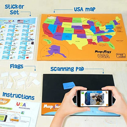 Mapology USA Jigsaw Puzzle