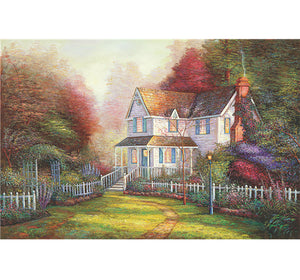 Forest Hill Apartment is Wooden 1000 Piece Jigsaw Puzzle Toy For Adults and Kids