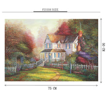 Forest Hill Apartment is Wooden 1000 Piece Jigsaw Puzzle Toy For Adults and Kids