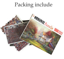 Forest Hill Apartment is Wooden 1000 Piece Jigsaw Puzzle Toy For Adults and Kids