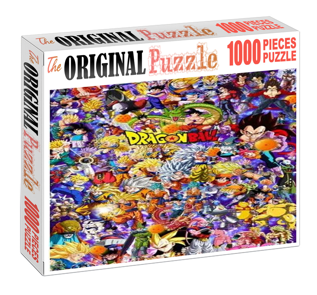Dragon Ball Characters Wooden 1000 Piece Jigsaw Puzzle Toy For Adults and Kids