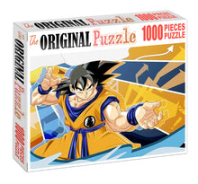 Goku Training Pose Wooden 1000 Piece Jigsaw Puzzle Toy For Adults and Kids