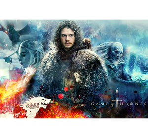John Snow GOT is Wooden 1000 Piece Jigsaw Puzzle Toy For Adults and Kids