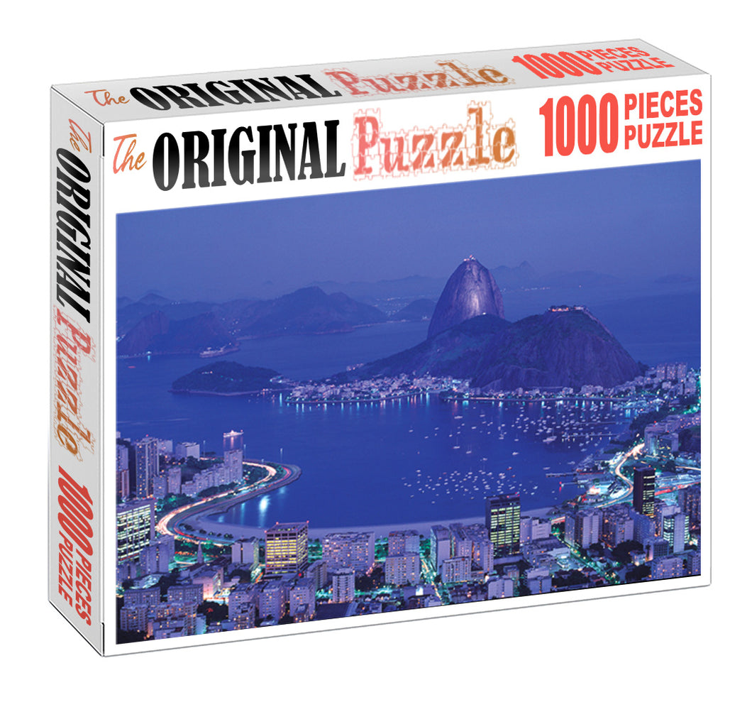 Stone Monument is Wooden 1000 Piece Jigsaw Puzzle Toy For Adults and Kids