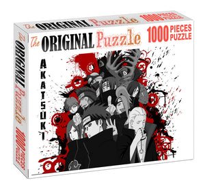 Akatsuki Rebellions is Wooden 1000 Piece Jigsaw Puzzle Toy For Adults and Kids