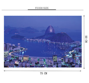 Stone Monument is Wooden 1000 Piece Jigsaw Puzzle Toy For Adults and Kids