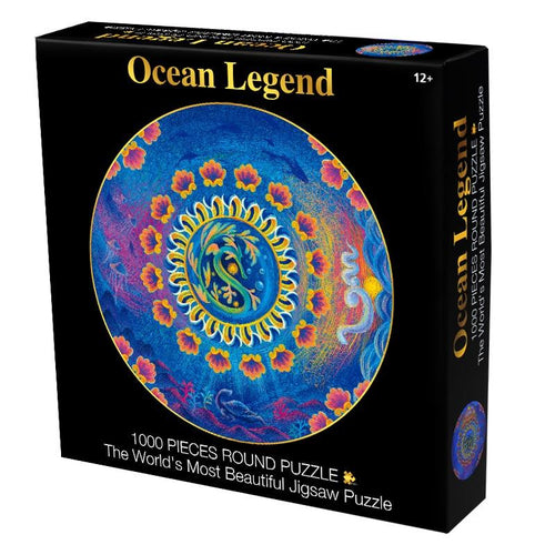 Ocean Legend Wooden 1000 Piece Jigsaw Puzzle Toy For Adults and Kids