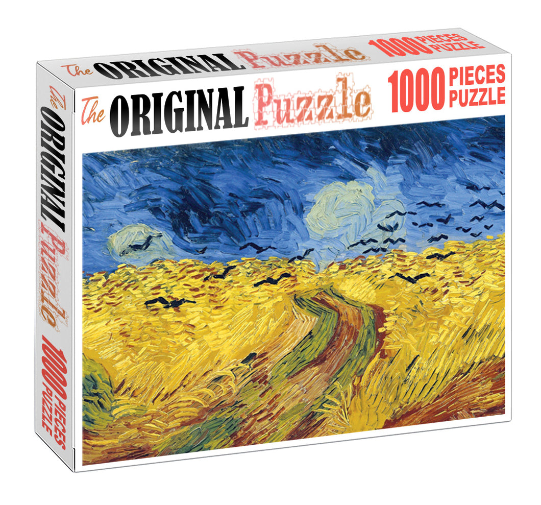 Golden Field Wooden 1000 Piece Jigsaw Puzzle Toy For Adults and Kids