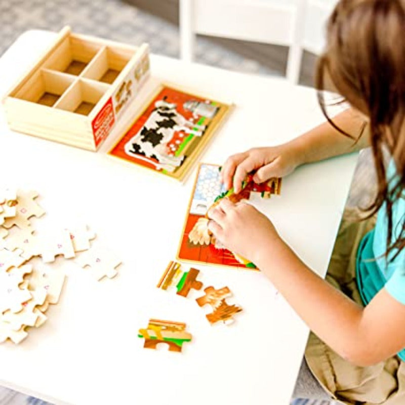 Construction Wooden Jigsaw Puzzles