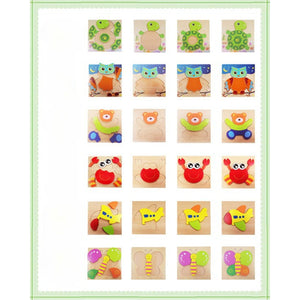 Wooden Puzzles For Toddlers