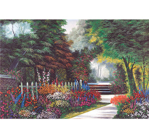 Garden Wooden 1000 Piece Jigsaw Puzzle Toy For Adults and Kids