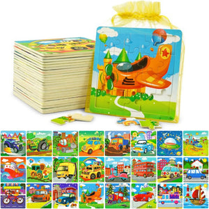 20 Pieces Wooden Jigsaw Puzzles