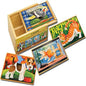 4-in-1 Wooden Jigsaw Puzzles