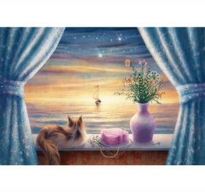 Dream Art of Cat Wooden 1000 Piece Jigsaw Puzzle Toy For Adults and Kids