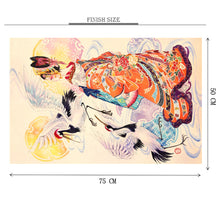 Maiden of Swans is Wooden 1000 Piece Jigsaw Puzzle Toy For Adults and Kids
