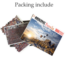 Travelling through Hot Balloon Wooden 1000 Piece Jigsaw Puzzle Toy For Adults and Kids