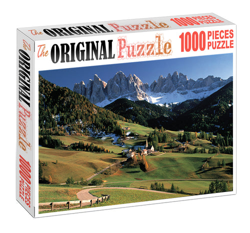 Green Valley Wooden 1000 Piece Jigsaw Puzzle Toy For Adults and Kids
