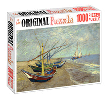 Boat for Sale is Wooden 1000 Piece Jigsaw Puzzle Toy For Adults and Kids