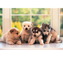Cute Puppies is Wooden 1000 Piece Jigsaw Puzzle Toy For Adults and Kids