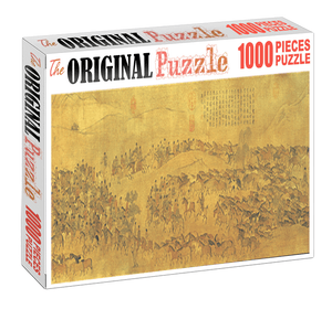 Ancient China 1 Wooden 1000 Piece Jigsaw Puzzle Toy For Adults and Kids