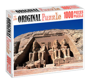 Sphinx Temple Egypt is Wooden 1000 Piece Jigsaw Puzzle Toy For Adults and Kids