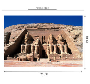 Sphinx Temple Egypt is Wooden 1000 Piece Jigsaw Puzzle Toy For Adults and Kids