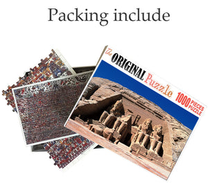 Sphinx Temple Egypt is Wooden 1000 Piece Jigsaw Puzzle Toy For Adults and Kids