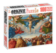 Adoration of The Trinity Wooden 1000 Piece Jigsaw Puzzle Toy For Adults and Kids