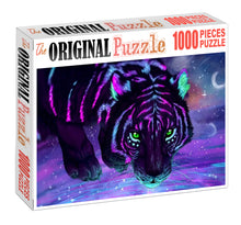 Floracent Tiger Wooden 1000 Piece Jigsaw Puzzle Toy For Adults and Kids