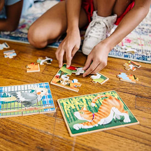 4-in-1 Wooden Jigsaw Puzzles
